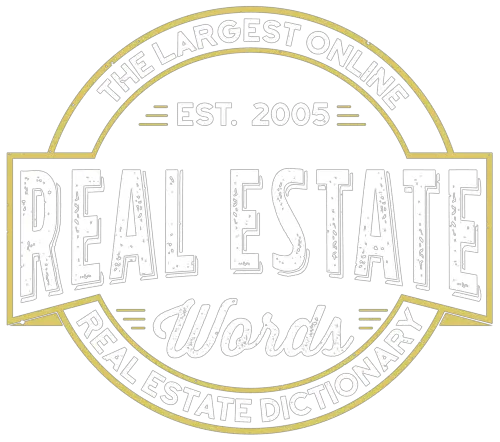 Real Estate Words big logo
